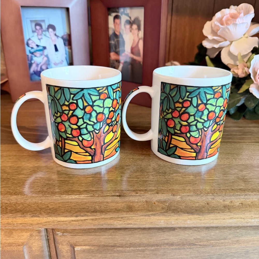 Set of 2 Tiffany inspired designer